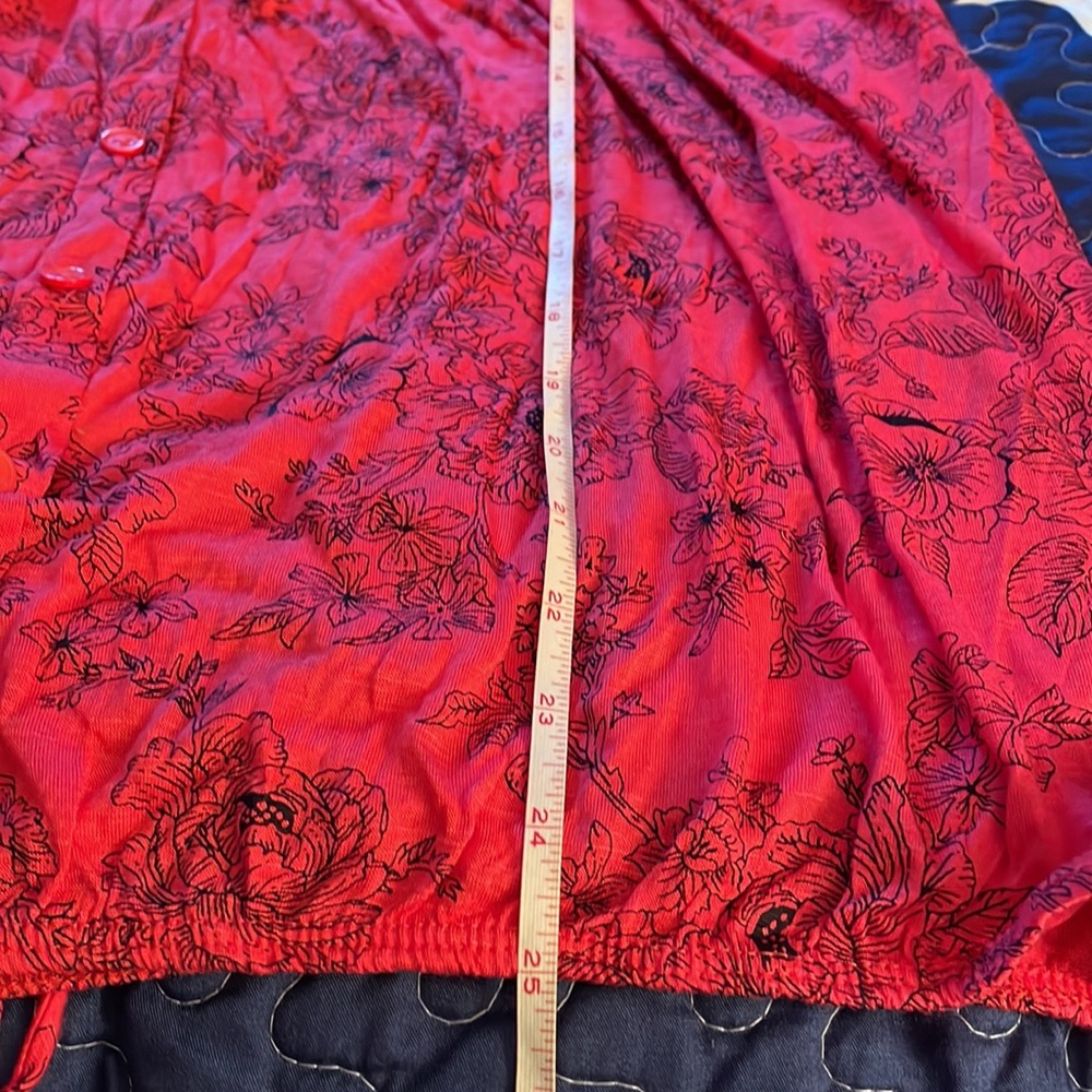 DONATED❌HP* Lavish Plus, Red Knit Top, NWT, Sz 2X - Picture 8 of 8